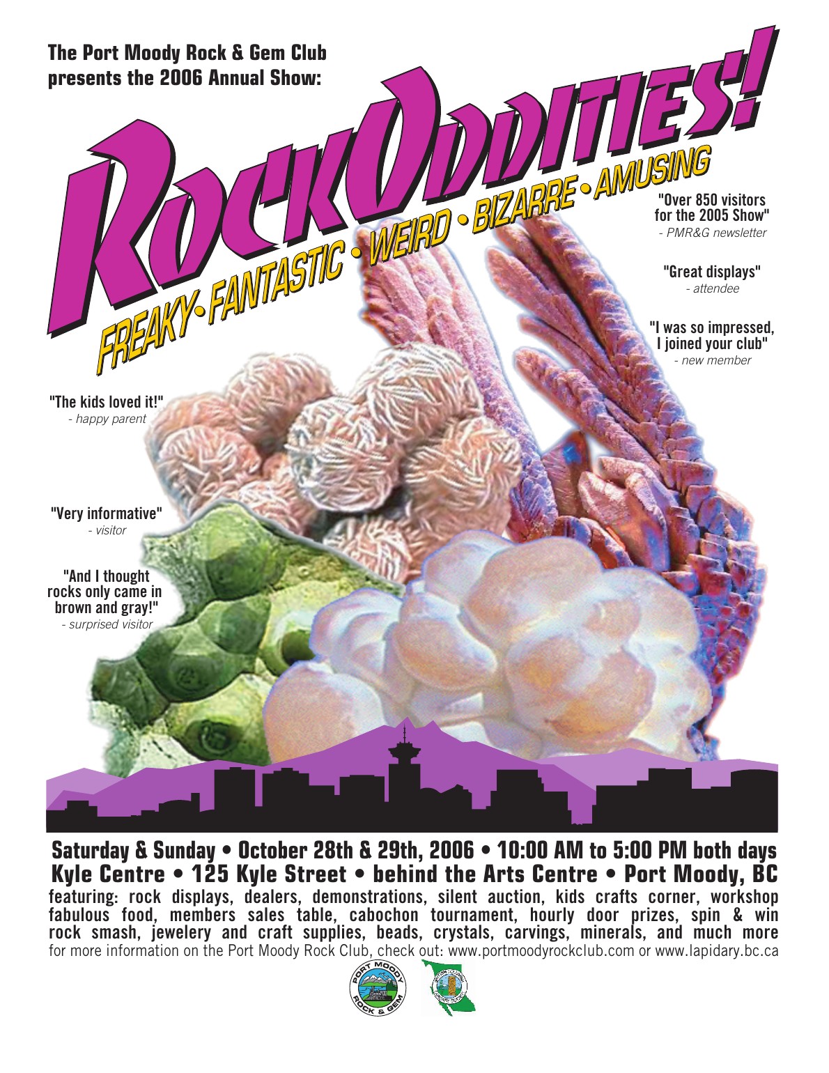 2006 Rock Oddities show poster