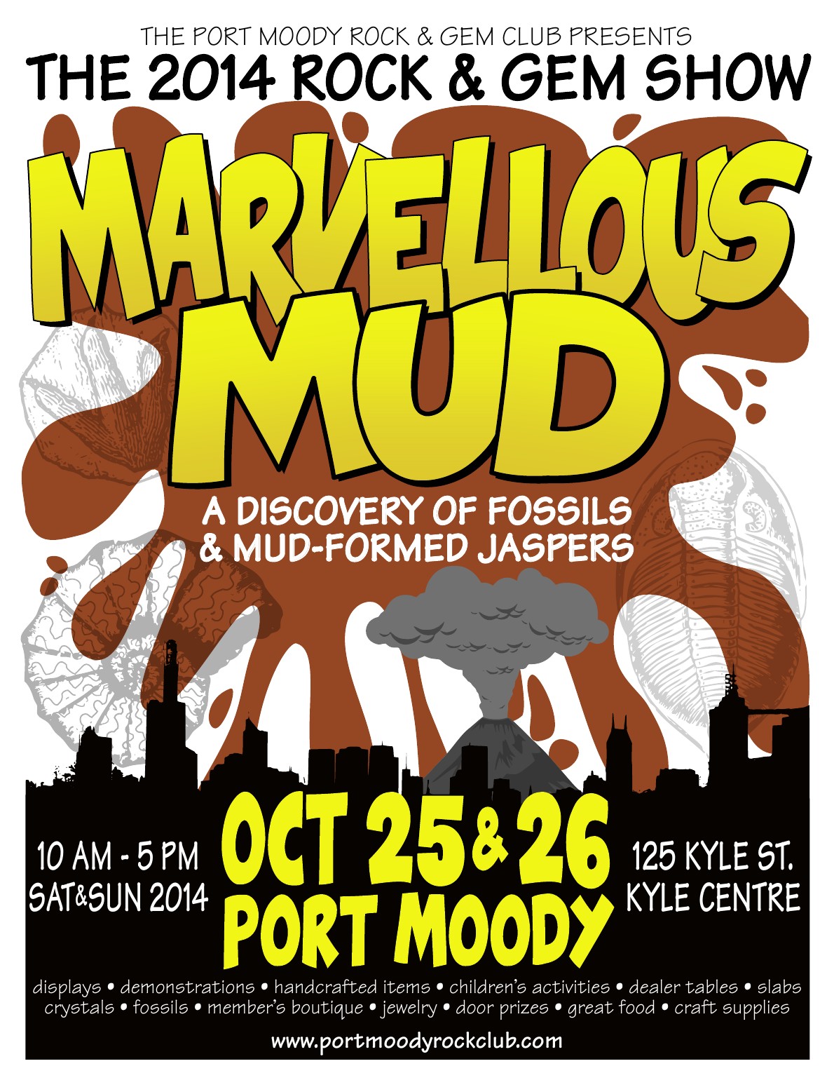 2014 Marvellous Mud show poster